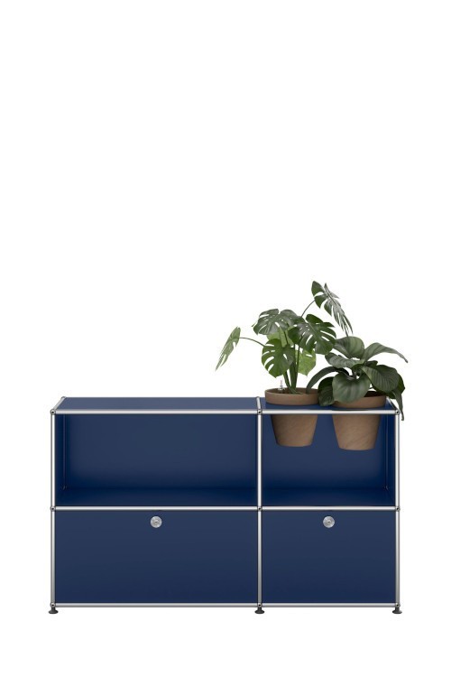 Meuble de rangement USM Haller M57 125 x 35 x h74 cm