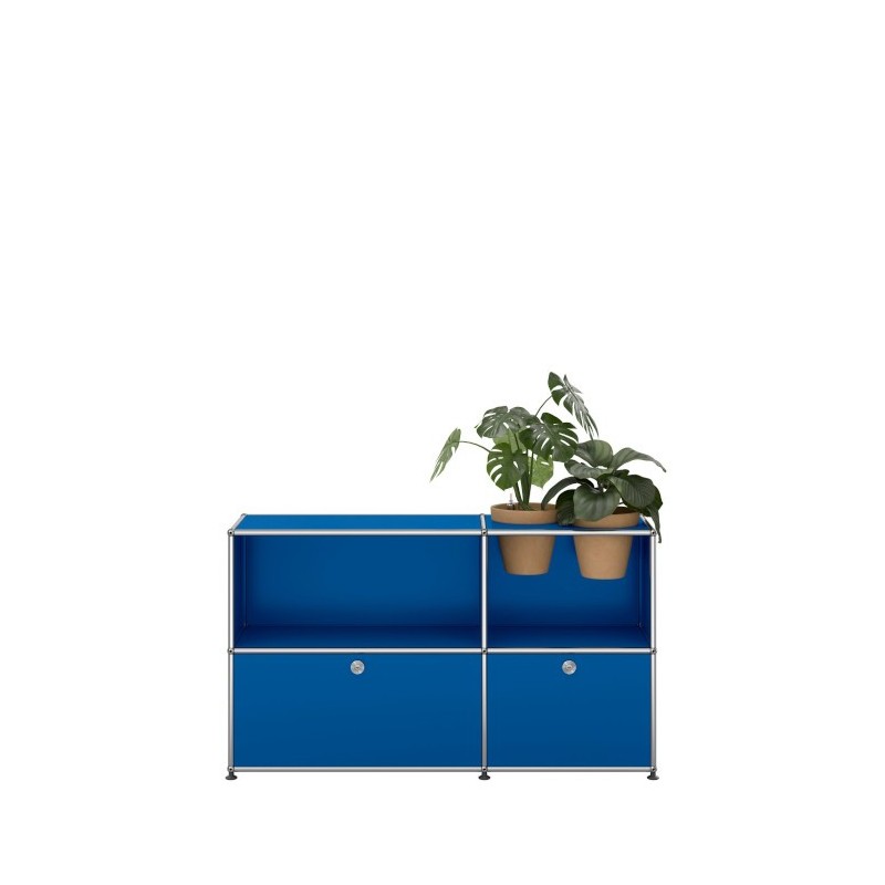 Meuble de rangement USM Haller M57 125 x 35 x h74 cm