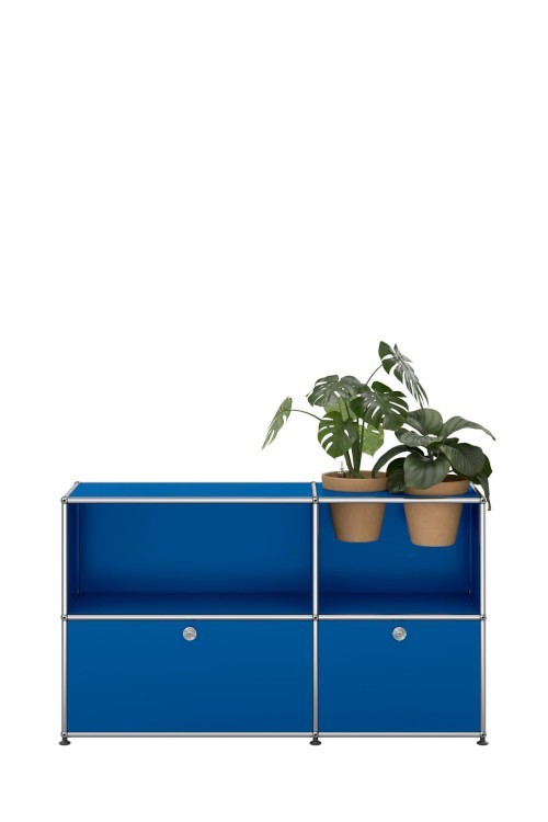 Meuble de rangement USM Haller M57 125 x 35 x h74 cm