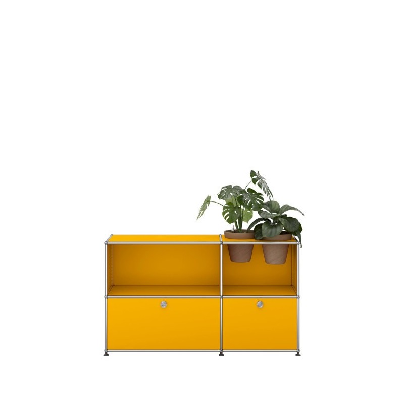 Meuble de rangement USM Haller M57 125 x 35 x h74 cm