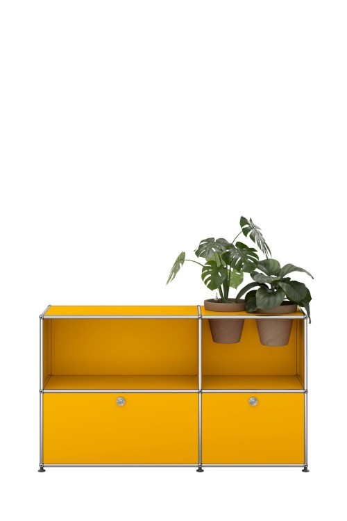 Meuble de rangement USM Haller M57 125 x 35 x h74 cm