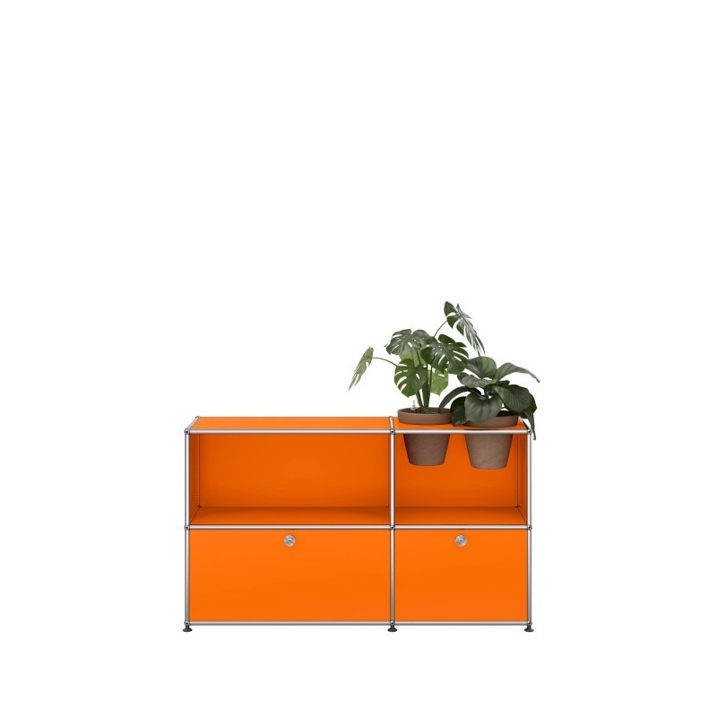 Meuble de rangement USM Haller M57 125 x 35 x h74 cm