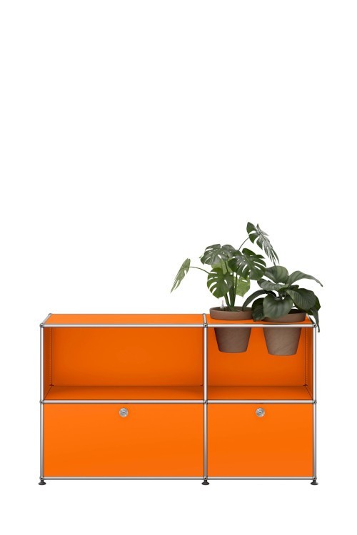 Meuble de rangement USM Haller M57 125 x 35 x h74 cm