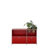 Meuble de rangement USM Haller M57 125 x 35 x h74 cm