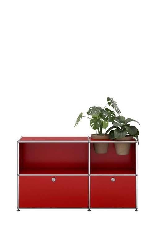 Meuble de rangement USM Haller M57 125 x 35 x h74 cm
