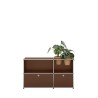 Meuble de rangement USM Haller M57 125 x 35 x h74 cm