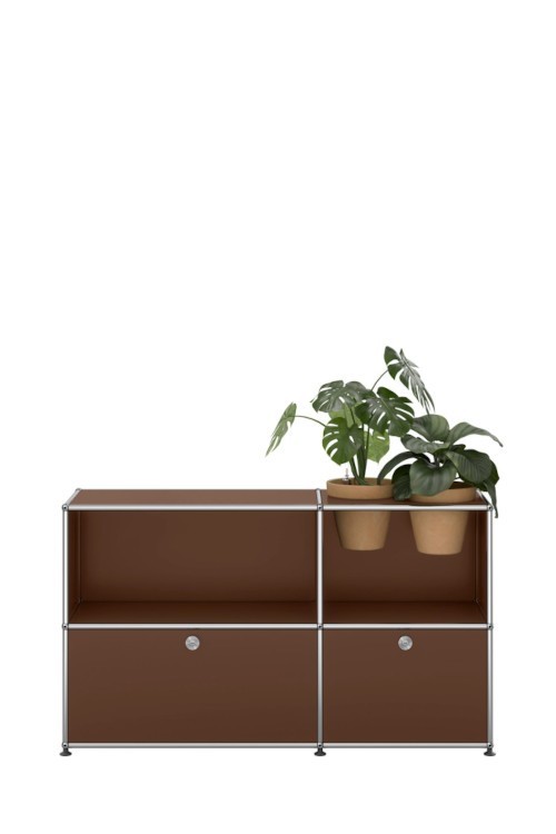 Meuble de rangement USM Haller M57 125 x 35 x h74 cm