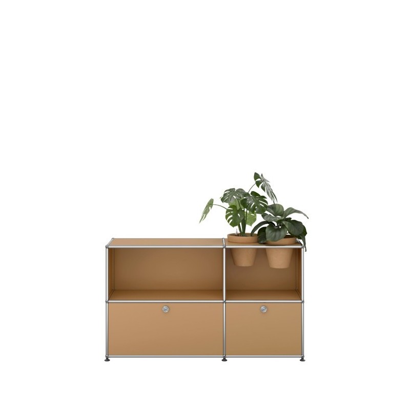 Meuble de rangement USM Haller M57 125 x 35 x h74 cm