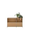 Meuble de rangement USM Haller M57 125 x 35 x h74 cm