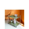 Desserte sur roulettes USM Haller Vert Olive 82 x 50 x h63 cm