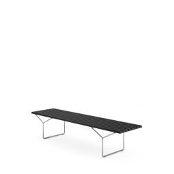 Bertoia Slatted Wooden Bench