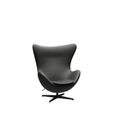 EGG™ Leather Lounge Chair by Arne Jacobsen